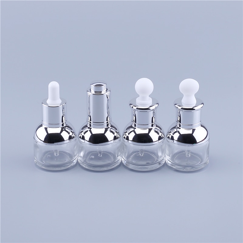 sample 30ml High Quality Empty Clear Glass Dropper ..